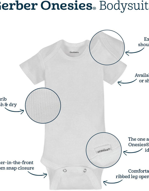 Load image into Gallery viewer, Baby-Girls 6-Pack Long Sleeve Bodysuits
